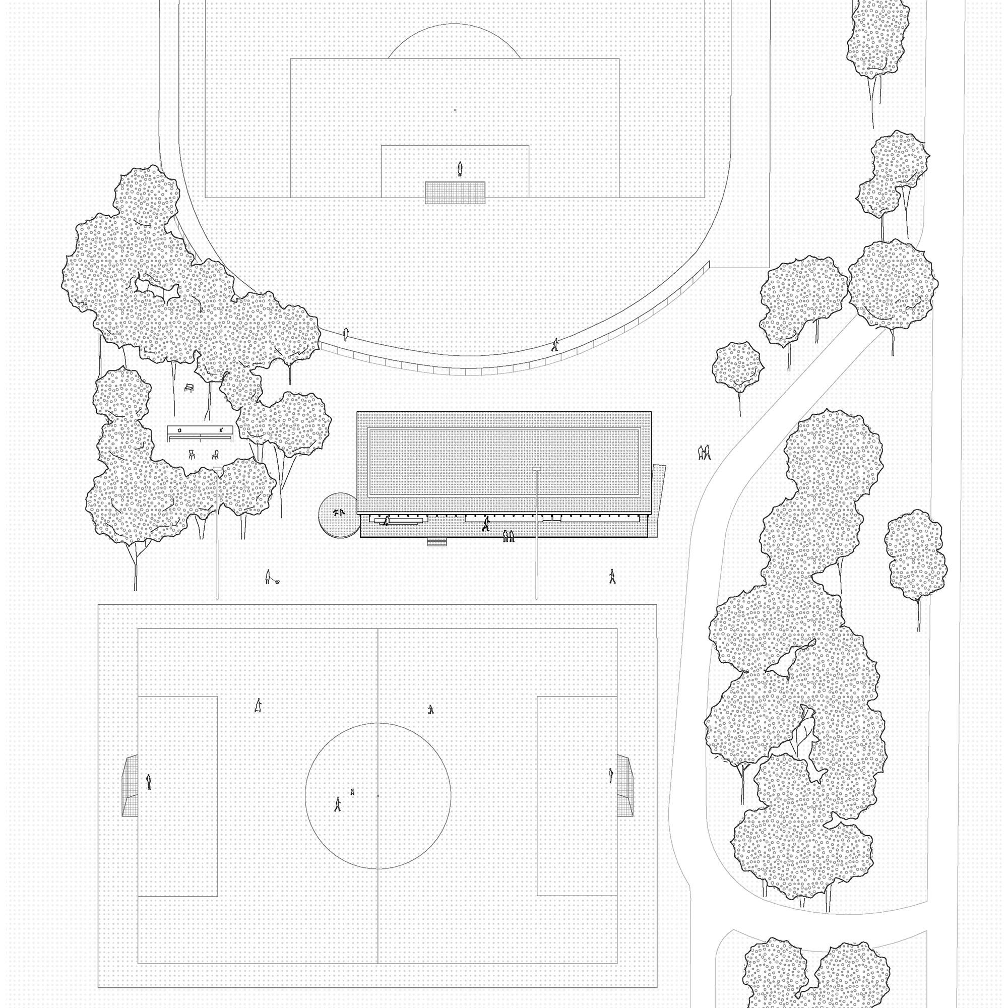 Engawa体育馆(Engawa Sports Facility)