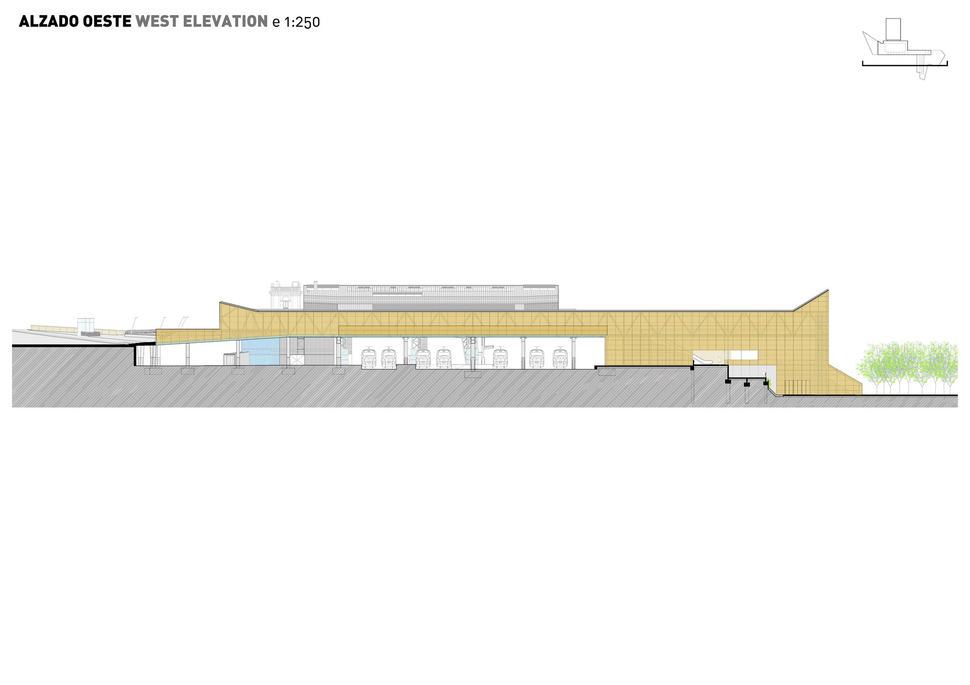 圣地亚哥德孔波斯特拉高速列车站(Estación de Santiago de Compostela)