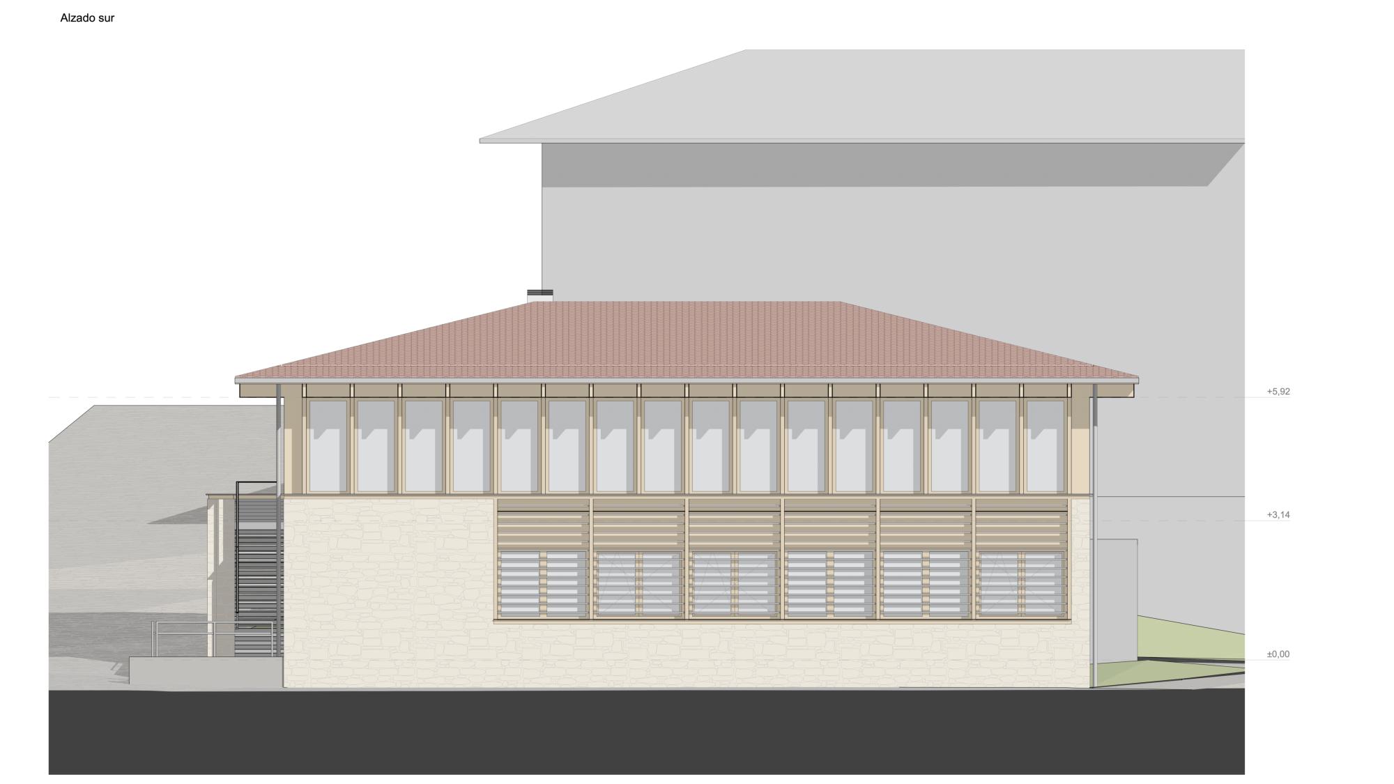 塔霍纳尔多功能社区中心（Multipurpose Building in Tajonar）