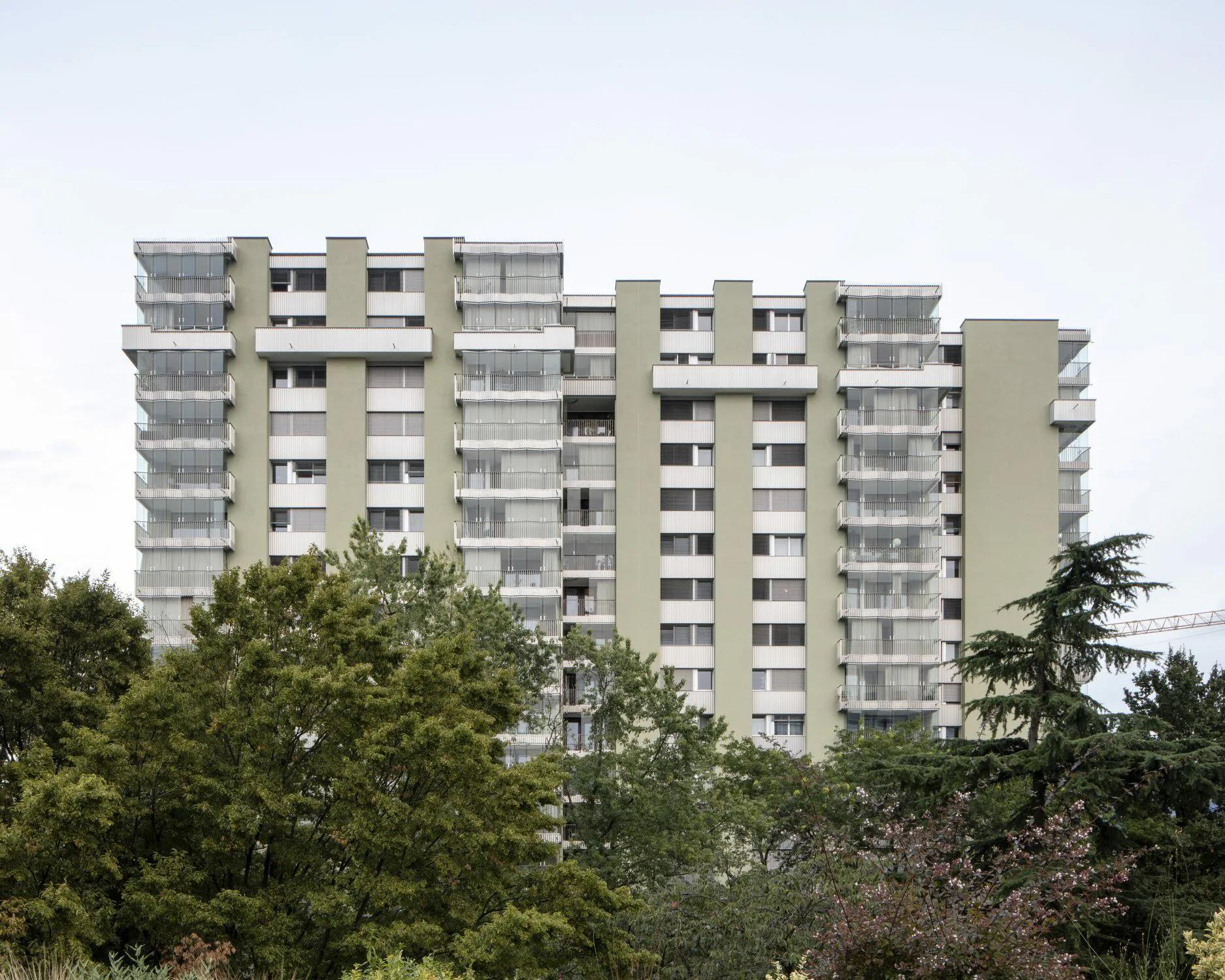 日内瓦Vieusseux塔楼改造(Vieusseux Tower Renovation)