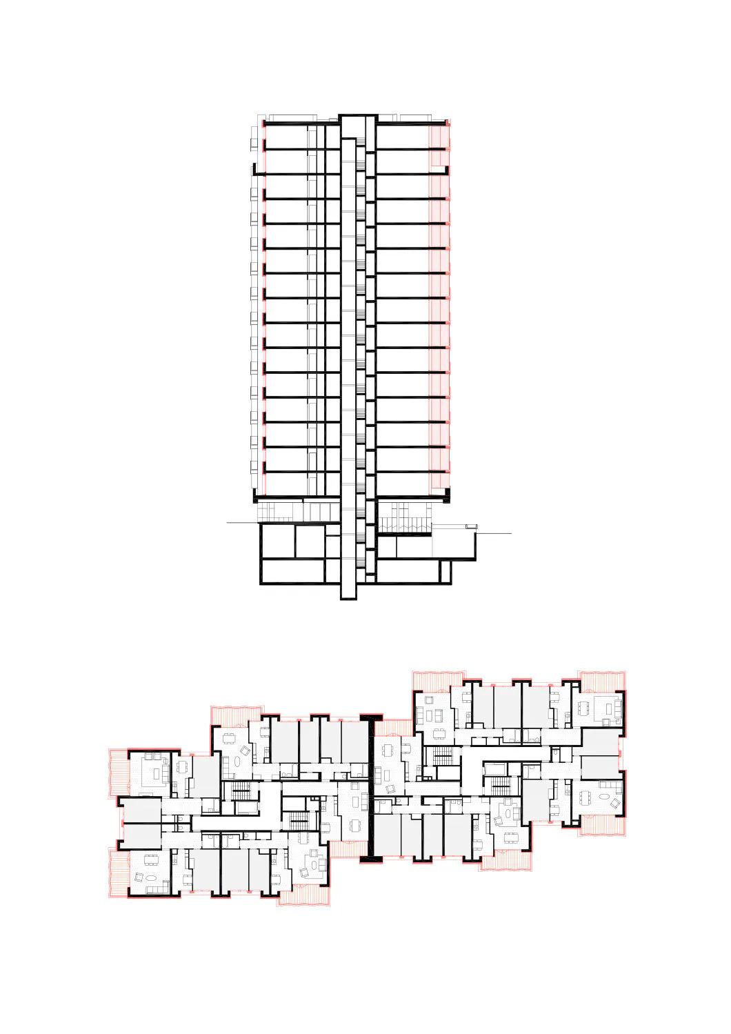 日内瓦Vieusseux塔楼改造(Vieusseux Tower Renovation)