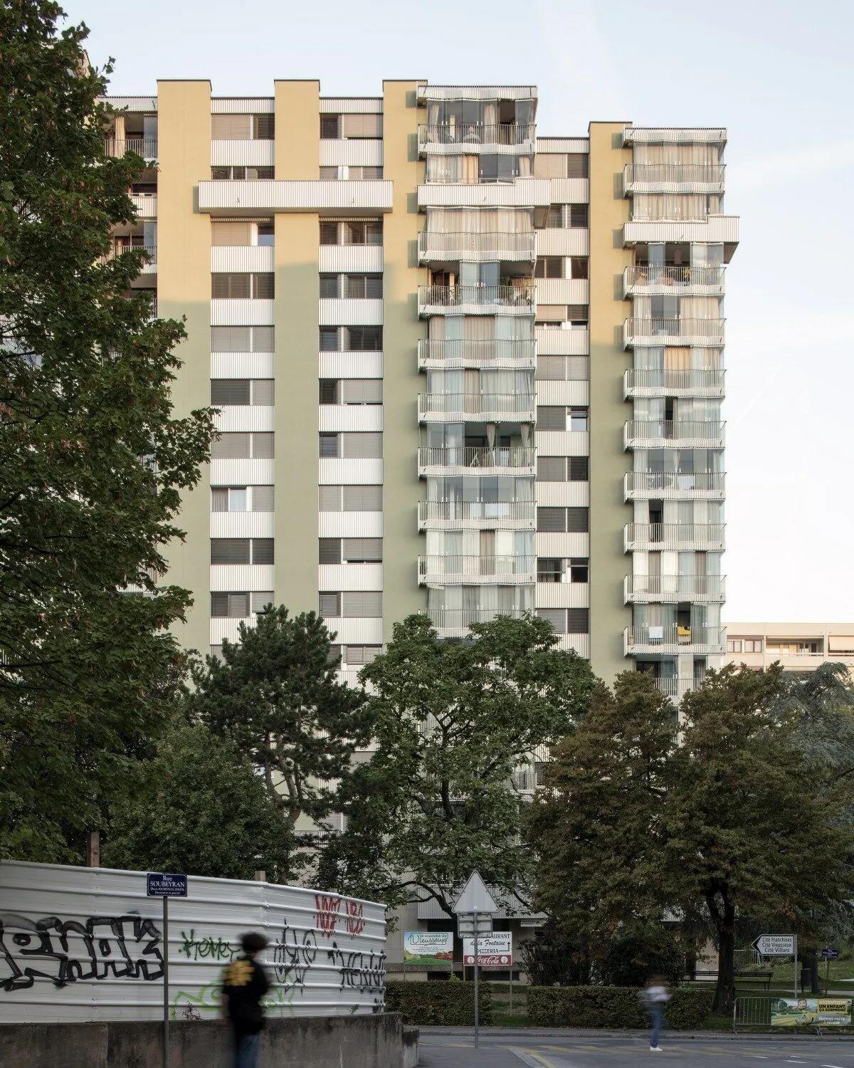 日内瓦Vieusseux塔楼改造(Vieusseux Tower Renovation)