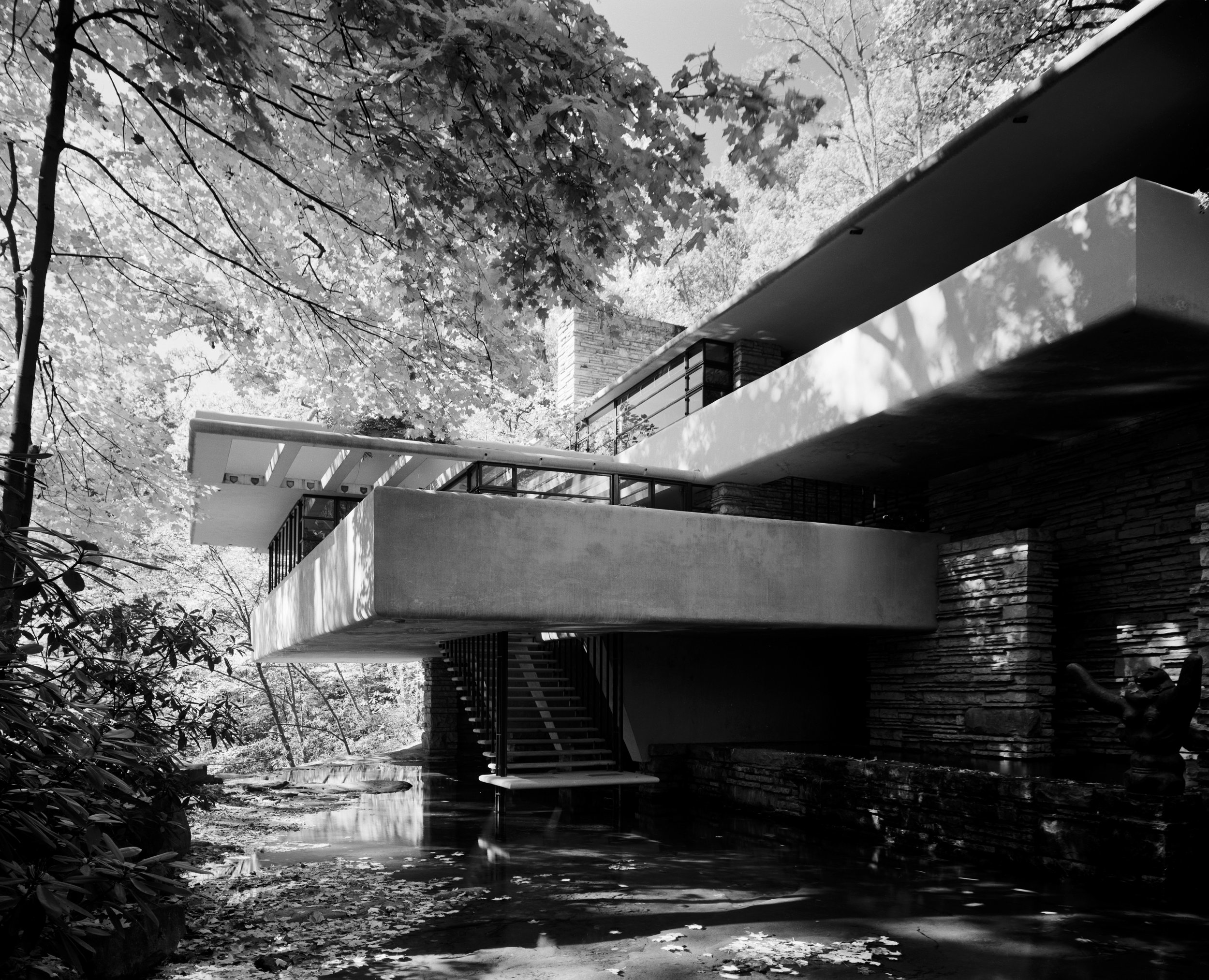 流水别墅（Fallingwater）
