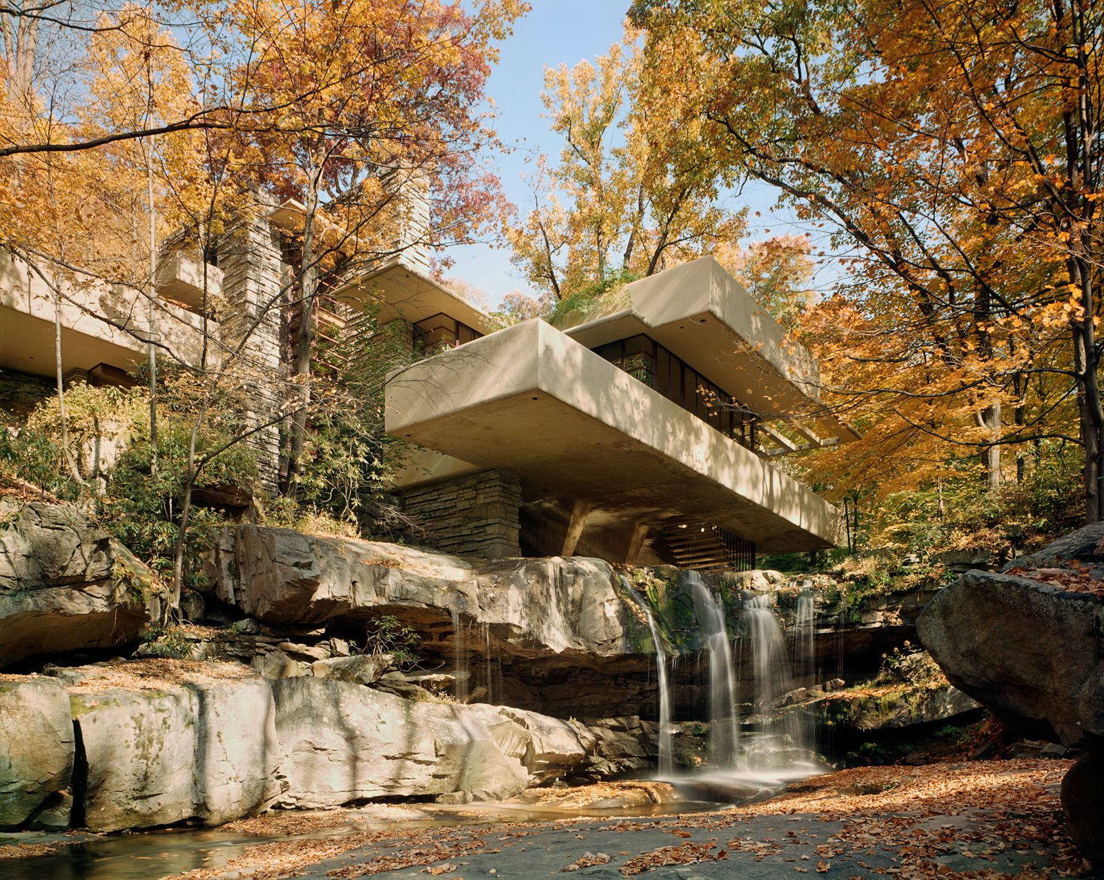 流水别墅（Fallingwater）
