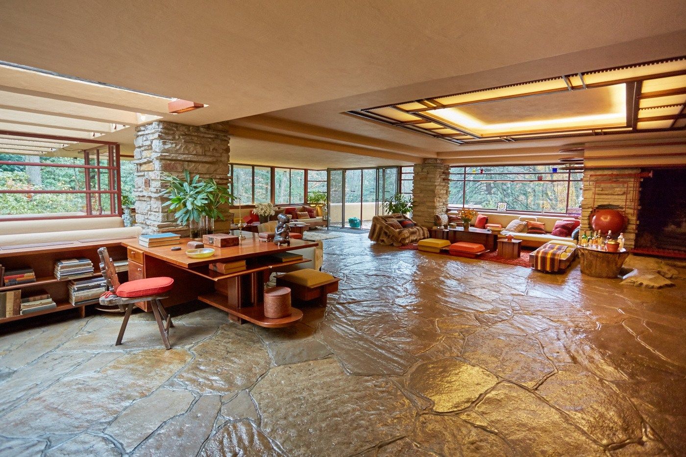 流水别墅（Fallingwater）