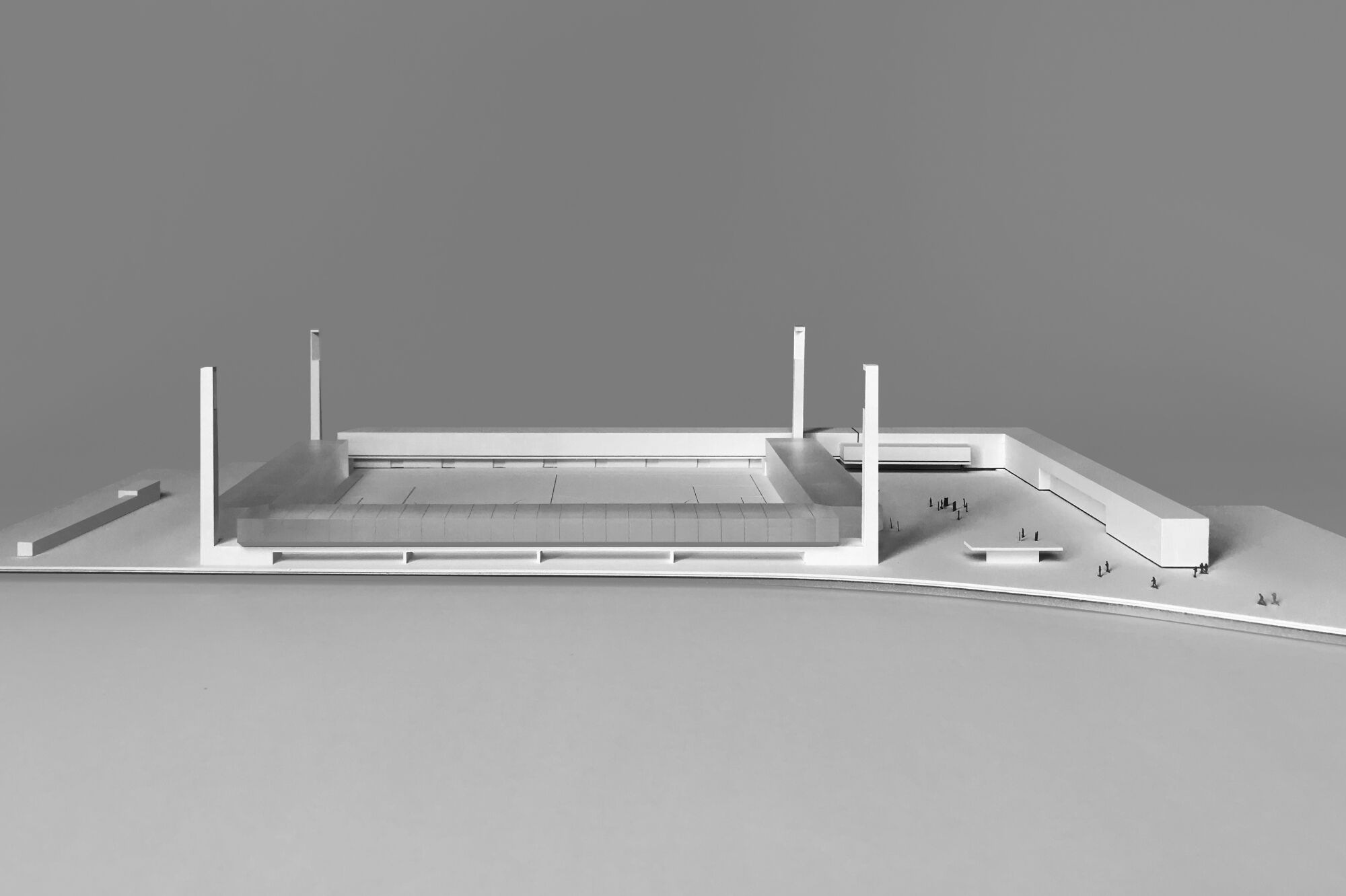 莱茵河谷的社区客厅:卢斯特瑙Reichshof体育场(Reichshof Stadium Lustenau)