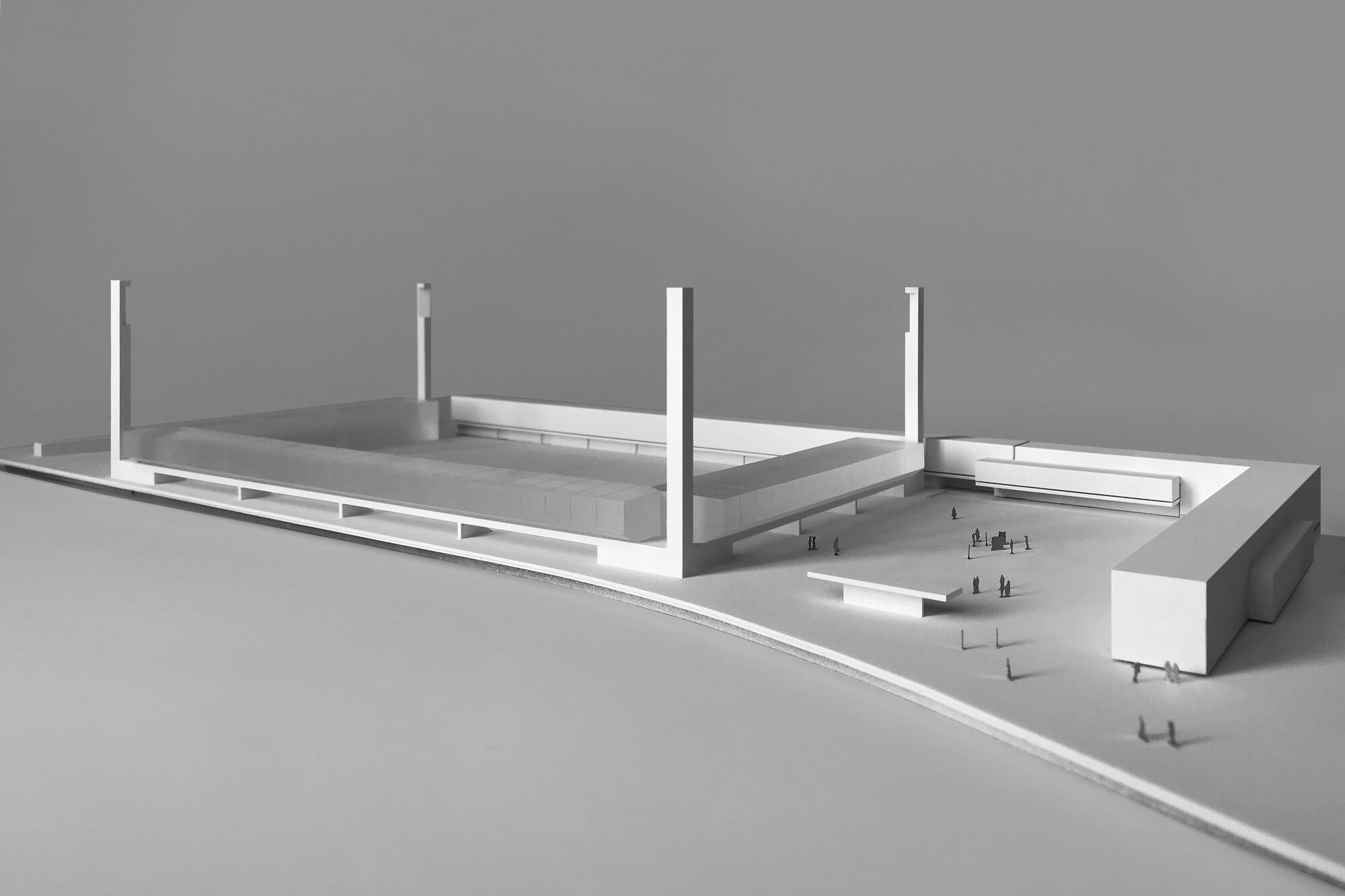 莱茵河谷的社区客厅:卢斯特瑙Reichshof体育场(Reichshof Stadium Lustenau)